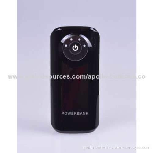 2014 newest full capacity portable mobile power bank, 6600mAh external power bank